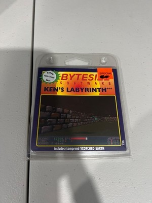 Vintage Ken's Labyrinth PC DOS Game Bytesize Software Shareware Sealed RARE