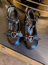 Gururu Mary Jane Lolita Platform Shoes Size 37 Or UK 4