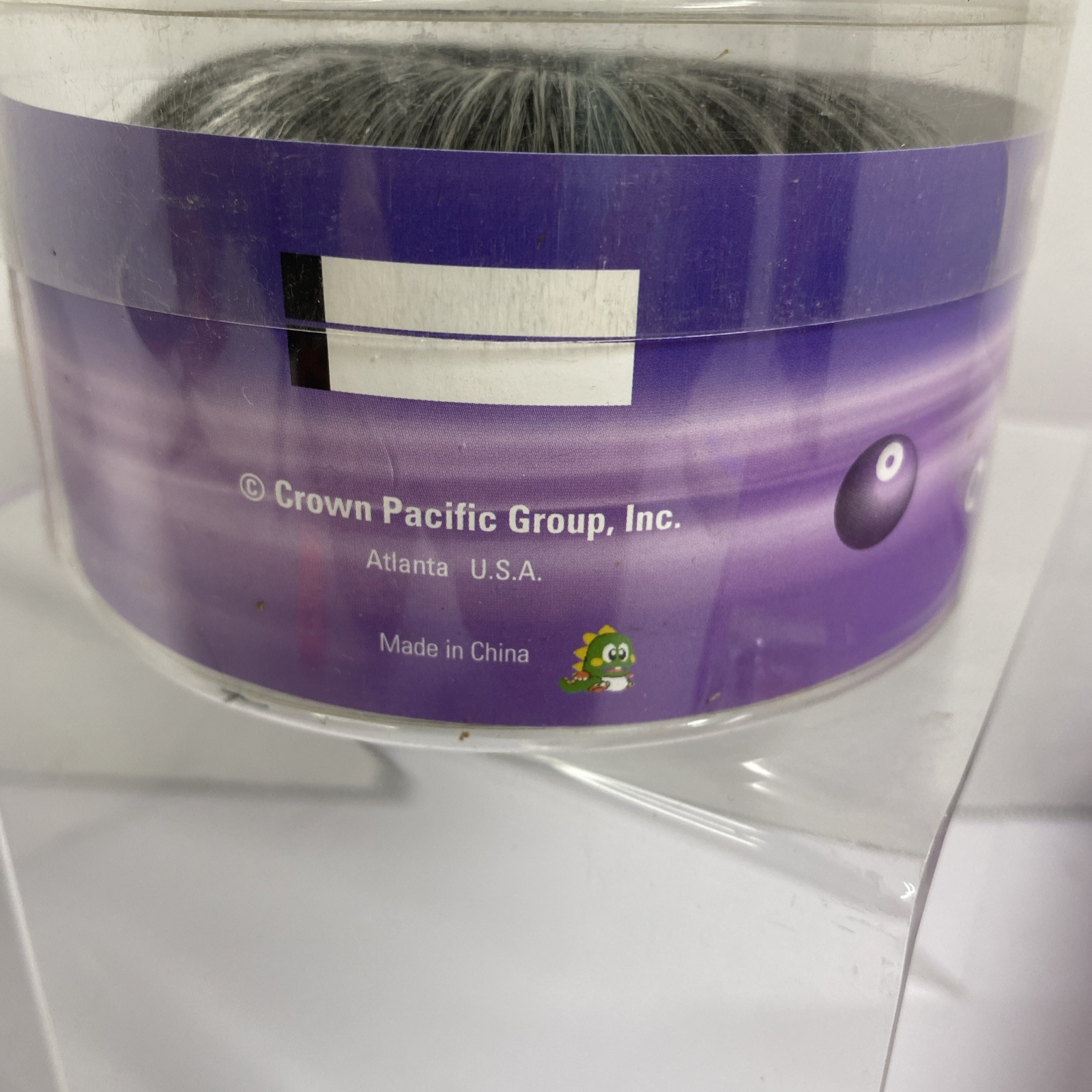 Afro Beauty Bobble Bubble Hair Bun Gray Black Color