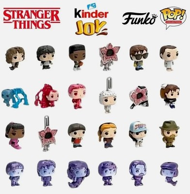 Kinder Joy Stranger Things Funko Pop Figures – Limited Edition