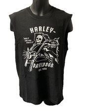 Harley Davidson Men's Ride It Sleeveless Tank Top Black 3003034