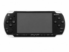 Sony PlayStation Portable PSP 3000 Piano Black Handheld Console TW no chrg/batt