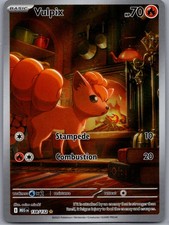 Vulpix 138/132 Illustration Rare Mega Evolution Pokemon Near Mint on eBay