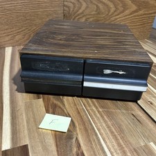 Kenmark Industries Vintage 24 Count Wood Grain 2 Drawer Cassette Tape Storage F