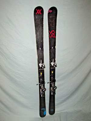 Volkl KENJA women's all mountain skis 156cm w Salomon Z10 DEMO adjust. bindings~