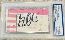 George Carlin Signed Ticket Bold Autograph PS...