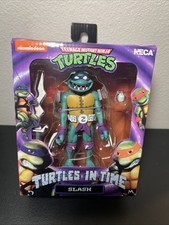 Teenage Mutant Ninja Turtles TMNT SLASH Turtles In Time Action Figure NECA NEW