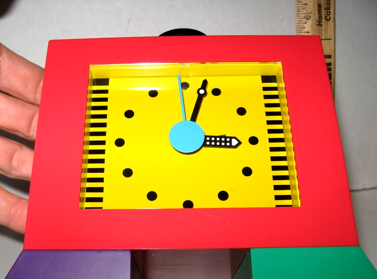 vtg Shohei Mihara Paradise Alarm Clock Wakita Hi-Tecs vtg Shohei Mihara Paradise Alarm Clock Wakita Hi-Tecs