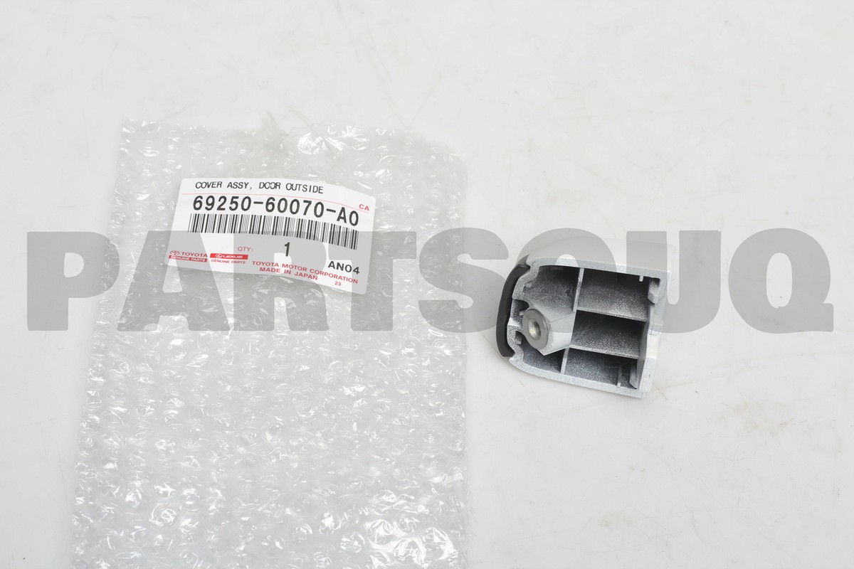 6925060070A0 Genuine Toyota COVER, FRONT DOOR OUTSIDE HANDLE, RH