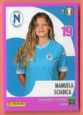 PANINI CALCIATRICI 2024-2025 N.186	Manuela Sciabica	Napoli / Serie A