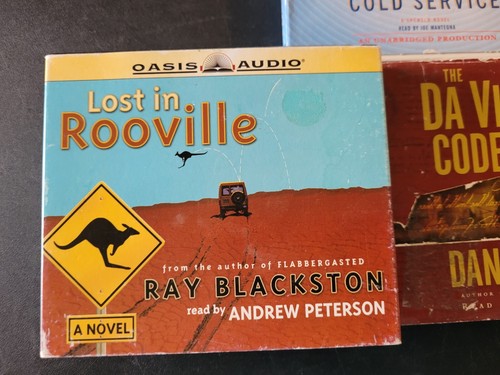 AUDIOBOOKS Lot 5 Parker Dan Brown Lee Child Cussler Lost Rooville Blackston A5 - Picture 2 of 17