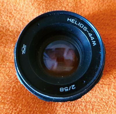 Helios 44M Objektiv 2 / 58mm f2.0 M42 Zenit USSR Linse Lens Swirly Bokeh