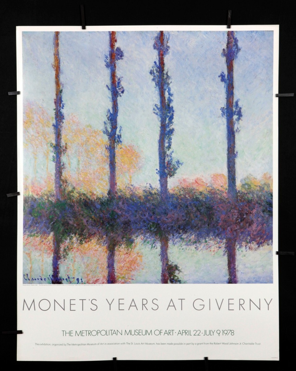 Claude Monet - Poplars - The Metropolitan Museum of Art, New