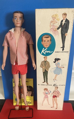 Barbie Ken Brun – Mattel 1964 – Version Originale – Ref.1020 – NEUF