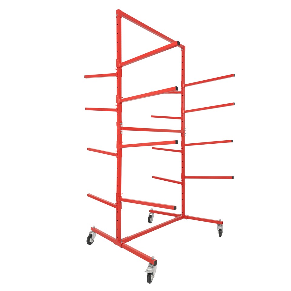 Auto Body Bumper Stand Double-Sided Holder Mobile Storage Rack Parts ...
