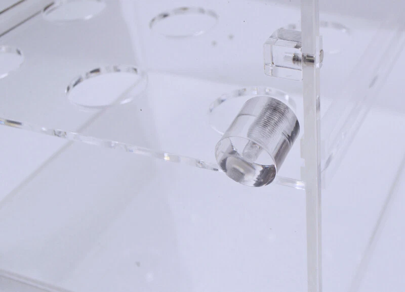 Gabinete de cono de gofre de cono de helado/gabinete transparente/acrílico/8,6"*8,6"*10,8" mejor  Foto 4 de 4