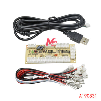 Zero Delay Arcade USB Encoder PC to Joystick Button f MAME Fight Stick Control