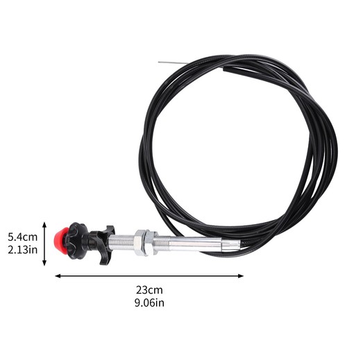 New Heavy Duty Vernier Locking Throttle Cable 55204 Multi Purpose Control Cable - Picture 4 of 16