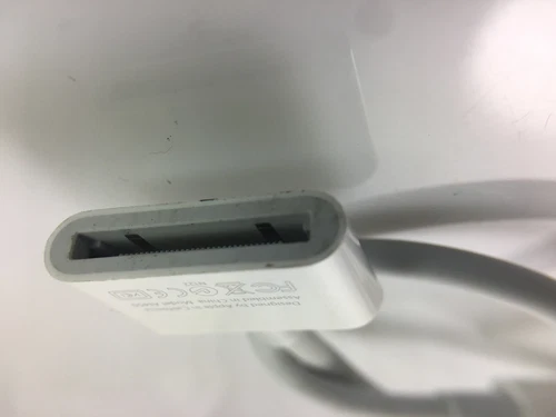 Original Apple Lightning auf 30-Pin Adapter Kabel Original OEM Analog Audio Ausgang - Bild 4 von 8