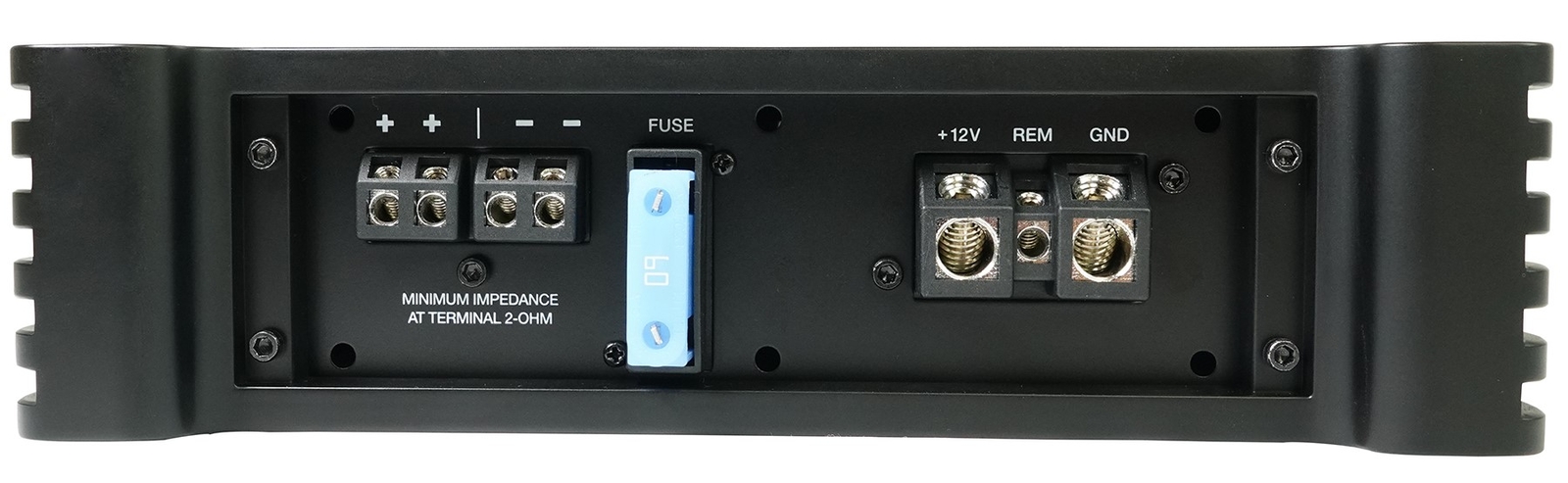 Rockville DBM12 2000 Вт 2-омный Морской лодочный моноусилитель Пульт дистанционного управления басами Комплект проводов для усилителя