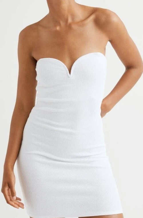 H&m tube shop dress