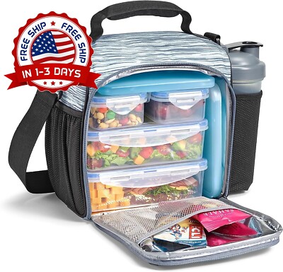 Bolsa de almuerzo para preparar comidas, a los adultos les encanta