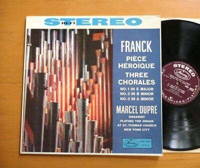 AMS 16030 ED1 Franck Piece Heroique etc Marcel Dupre Mercury NEAR MINT SR90168