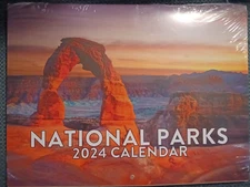 National Parks Calendar 2024 by Poster Foundry Wall Calendar 12 Month New In Pkg