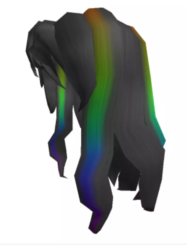 Roblox Dev Series Hangers Livetopia: Jack NOIR RAINBOW HAIR Code Only