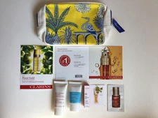 Clarins 7 Pcs  Gift Set Travel Kit