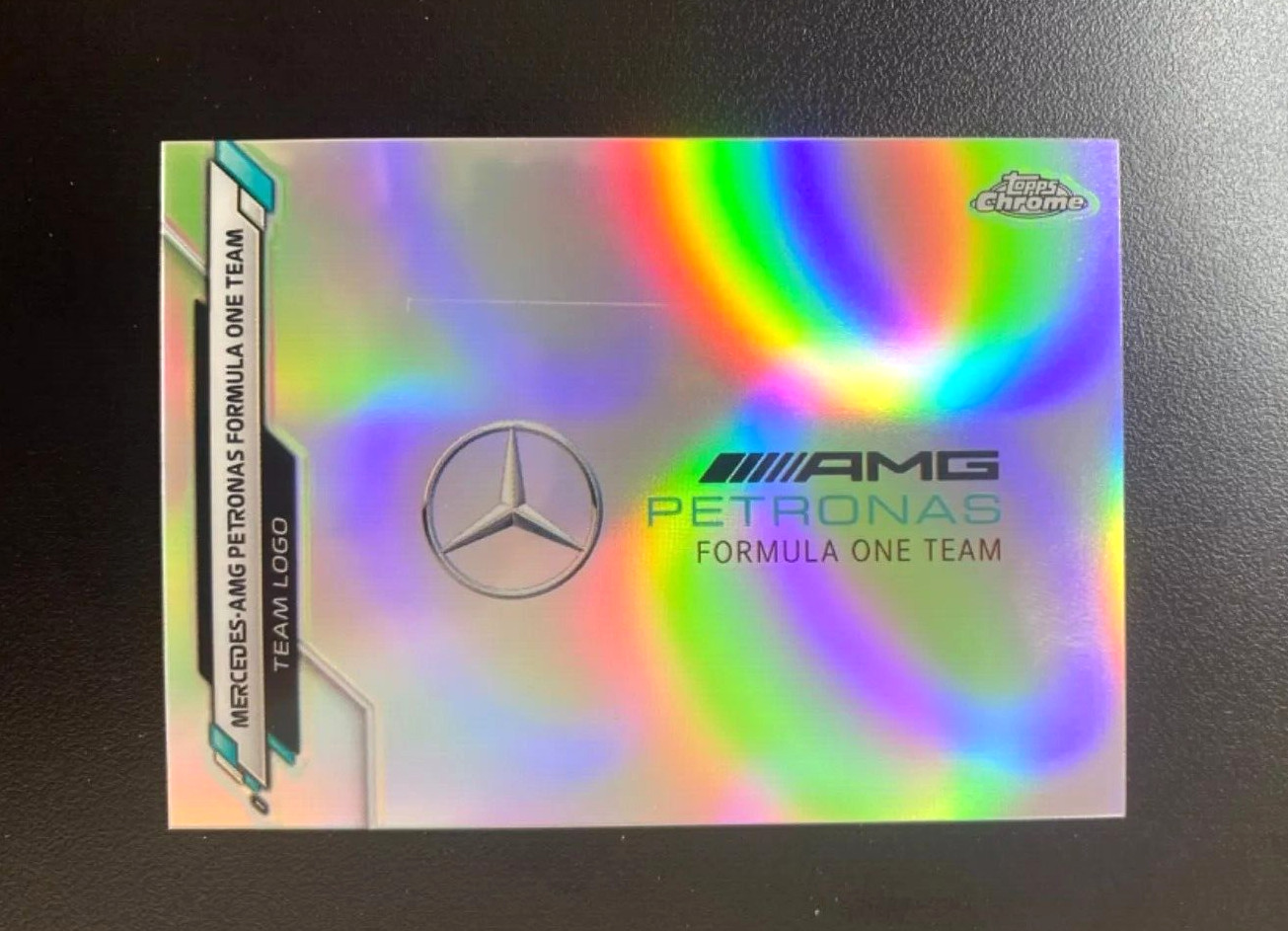 2020 Topps Chrome Formula One F1 Mercedes AMG Petronas Team Refractor #112