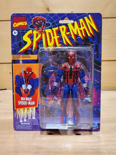 Marvel Legends Ben Reilly Spider Man escala 1/12 I Marvel Comics I Hasbro