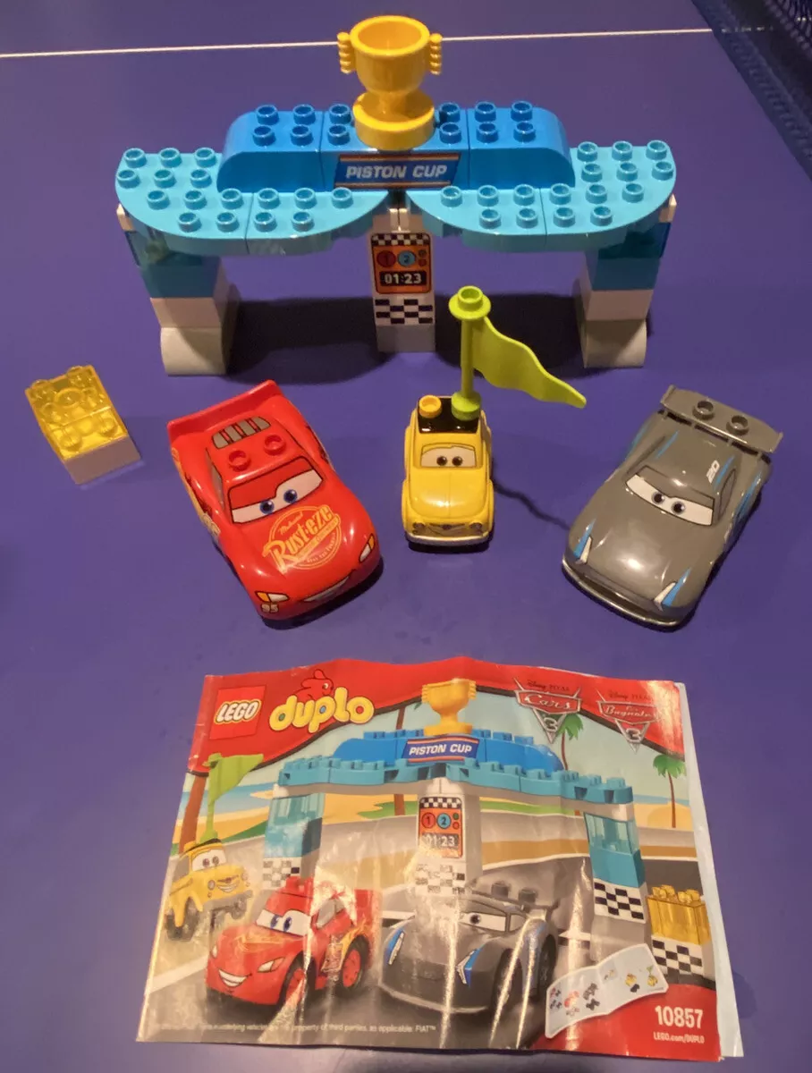 tom Ferie Opaque LEGO DUPLO: Cars 3 Piston Cup Race (10857) Complete | eBay