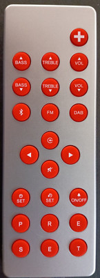 GENEVA Fernbedienung Orginal - TYP 142002 - Model M Wireless - rot - NEU