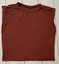 5 dancewear Women s Size XSmall Rust Shirt