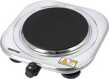 Stainless Steel Single Hot Plate Indite Light 1500W Adjustable Temperature