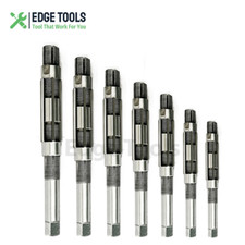 Adjustable Hand Reamers 7 Pcs Set HV to H3 Sizes 1/4" to 15/32" Mild Steel Tools
