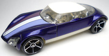 2013 HOT WHEELS AVANT GARDE PURPLE 1:64 DIECAST 3 1/8" CAR WITH WHITE  CHROME