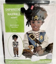 Infant Baby Boy Pirate Halloween Costume Shipwrecked 3 Piece Set 6-12 Months New