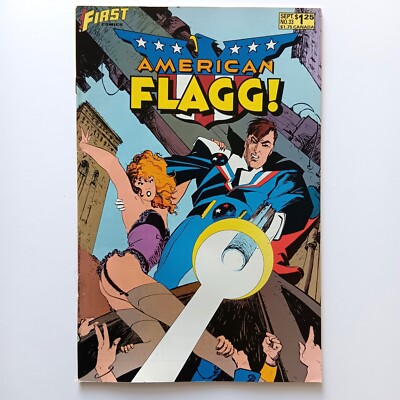 American Flagg Vol. 1 #33 (1986), First Comics, Z 1- VF-