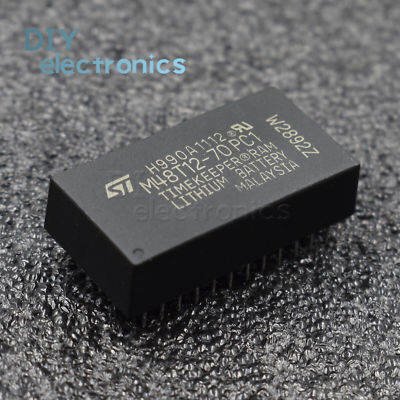 5PCS M48T12-70PC1 M48T12 48T12 DIP-24 16 Kbit 2Kb x8 TIMEKEEPER SRAM