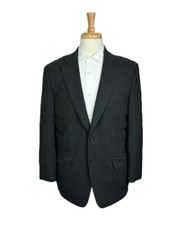 Paul Stuart Gray Recent Stuart II Unstructured Wool Mens Blazer 40R Excellent