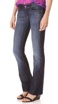 EUC for all mankind Bootcut New York Dark Flip Flop inseam 28 in