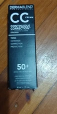 Dermablend CC Cream 25N Light 1 Continuous Correction 1 Oz Full Size NIB SPF 50+