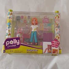 NEW POLLY POCKET Designables Electronics Shop 2008 RARE