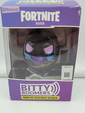 NEW Bitty Boomers Fortnite Raven Wireless Bluetooth Speaker