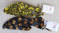 Lot of 2 NEW Zan Headgear Flydanna "Skulls" Headwrap, One Size