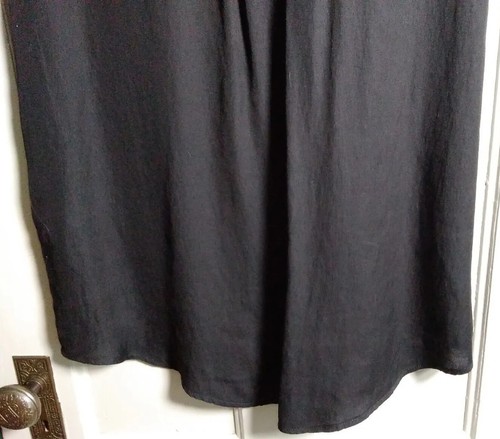 Greylin Dress Women's Size M Black Gauze Sleeveless Lace-Up Grommets Pockets - Bild 13 von 15