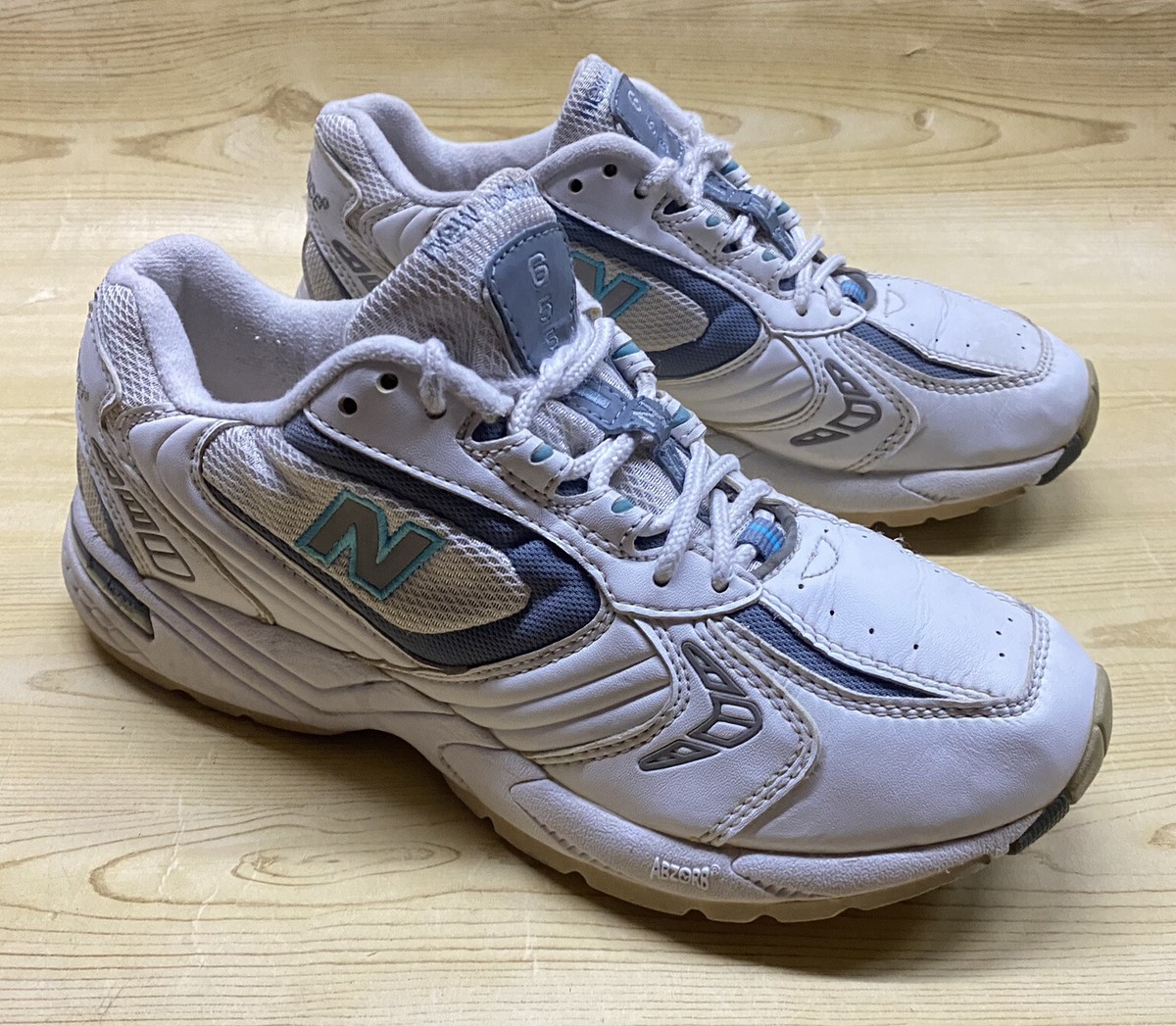 New Balance 655 White Leather Walking Training Running New Balance 655 White Leather Walking Training Running