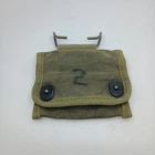 #D) WW2 US Military Rare Compass Carry Pouch
